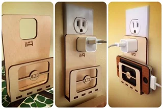 هولدر گوشی چوبی موبایل