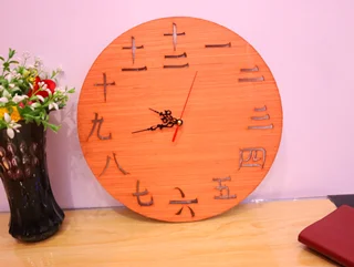 ساعت دیواری مینیمال طرح ژاپنی