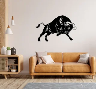 استیکر چوبی گاو 1014012