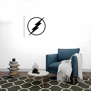 استیکر چوبی طرح فلش
