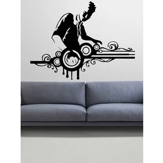 استیکر چوبی دی جی