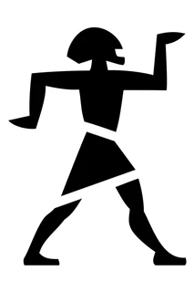 استیکر چوبی مصری