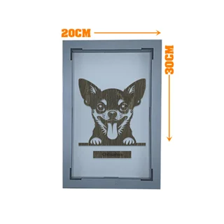 قاب کلاسیک طرح سگ Chihuahua