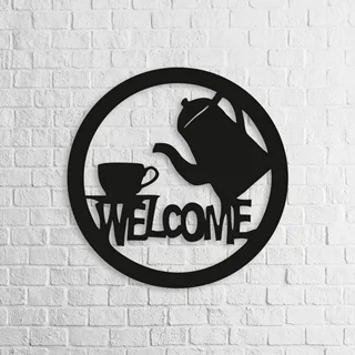 استیکر چوبی طرح قهوه  FD4111