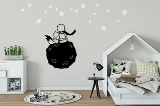 استیکر چوبی اتاق کودک طرح انیمه