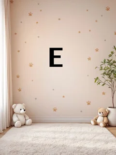 استیکر چوبی حروف الفبا انگلیسی حرف E