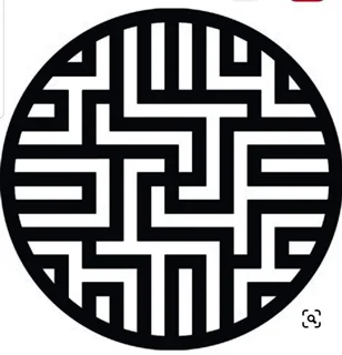 استیکر چوبی دیواری اشکال هندسی H808201