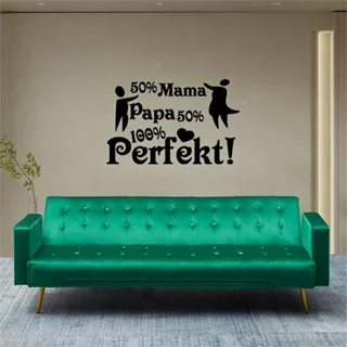 استیکر چوبی پدر و مادر مدل D66571