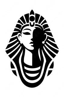 استیکر چوبی مصری