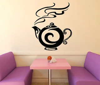 استیکر چوبی طرح COFFEE