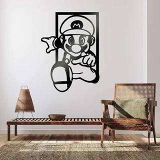 استیکر چوبی اتاق کودک طرح قارچ خور