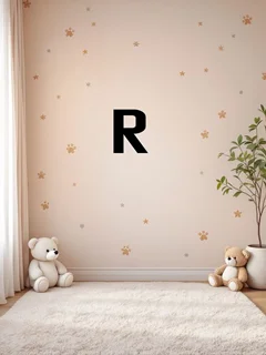 استیکر چوبی حروف الفبا انگلیسی حرف R