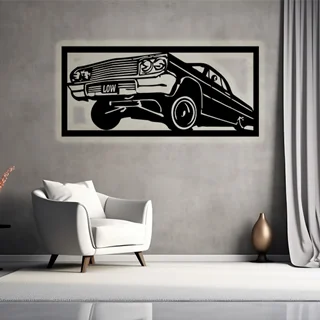 استیکر چراغدار ماشین