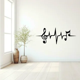 استیکر چوبی ضربان موسیقی 760121