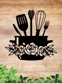 استیکر چوبی آشپز خانه