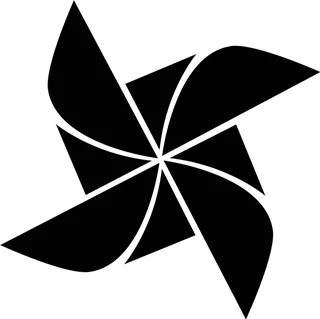 استیکر چوبی دیواری اشکال هندسی  H808206