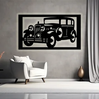 استیکر چراغدار ماشین