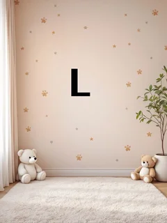 استیکر چوبی حروف الفبا انگلیسی حرف L
