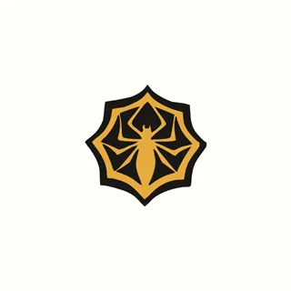 استیکر رنگی طرح هالووین تار عنکبوت